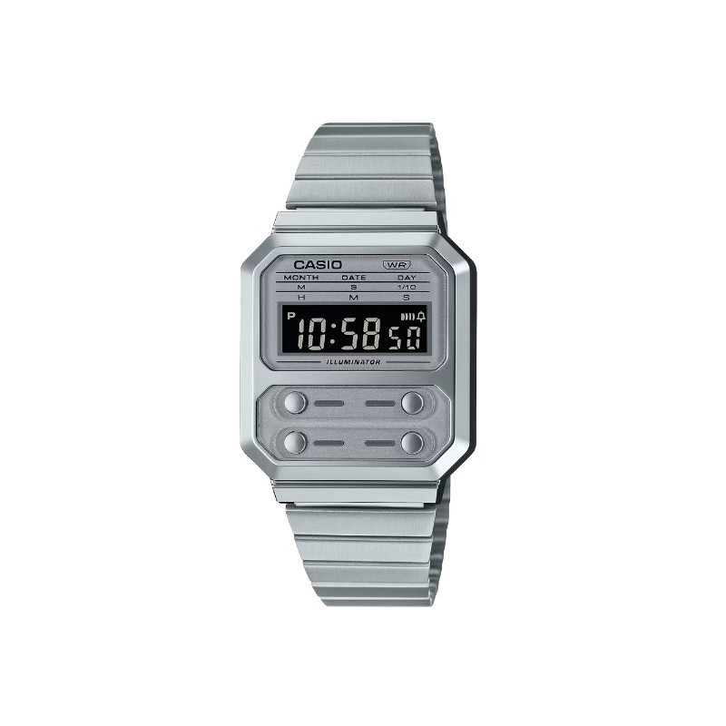 Reloj Casio vintage Alien A100WE-7BE