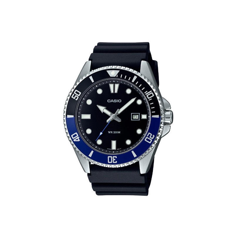 Reloj Casio azul Sumergible 200m MDV-107-1A2V