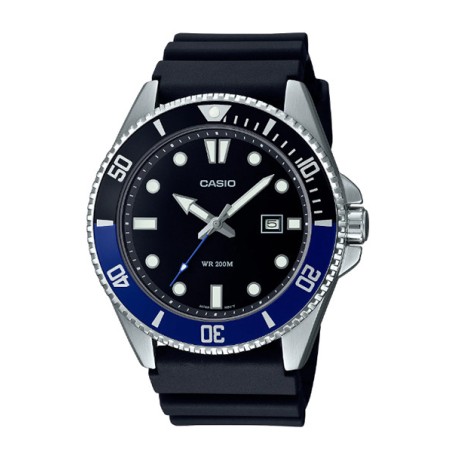 Reloj Casio azul Sumergible 200m MDV-107-1A2V