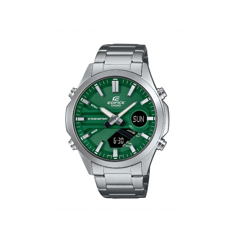 Reloj Casio Edifice verde digital analógico EFV-C120D-3A