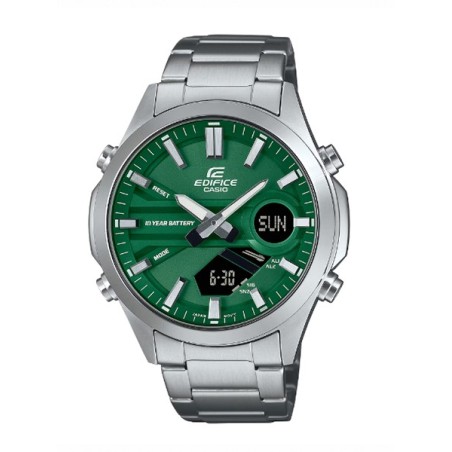 Reloj Casio Edifice verde digital analógico EFV-C120D-3A