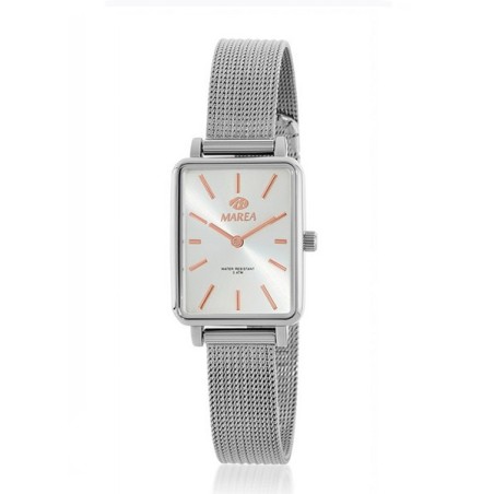 Reloj Marea acero y caja cuadrada B41378/1