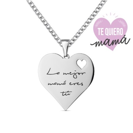 Colgante de acero 'La mejor Mamá'