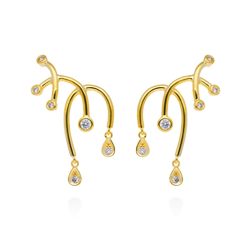 Pendientes Marina García Mistral trepador 91047PD