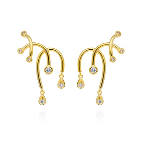 Pendientes Marina García Mistral trepador 91047PD