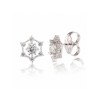 Pendientes Camaleoni plata estrella