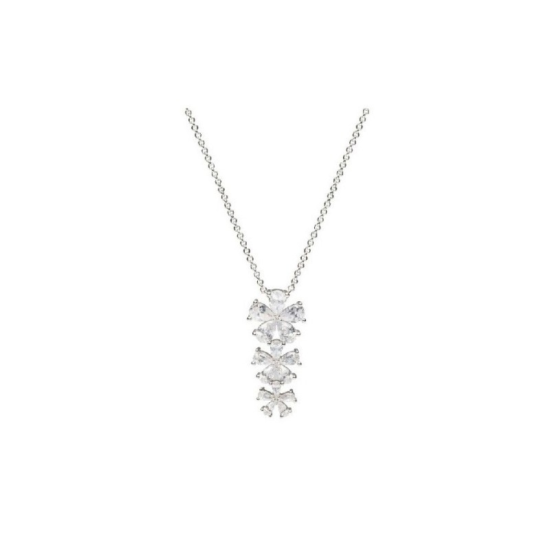 Gargantilla Camaleoni plata flor CHEVERNY