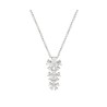 Gargantilla Camaleoni plata flor CHEVERNY