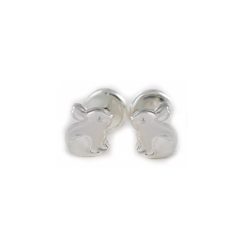 Pendientes bebé carroza esmalte y plata