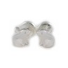 Pendientes bebé carroza esmalte y plata