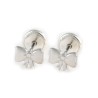 Pendientes infantiles lacito de plata