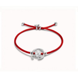 Pulsera hilo rojo Uno de 50 plateado PUL2505ROJ