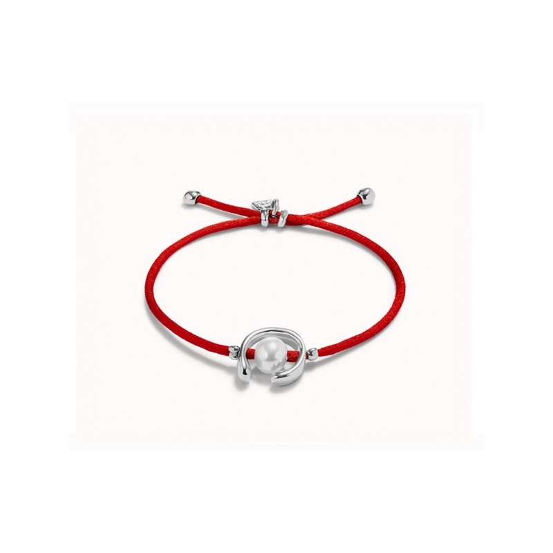 Pulsera hilo rojo Uno de 50 plateado PUL2505ROJ