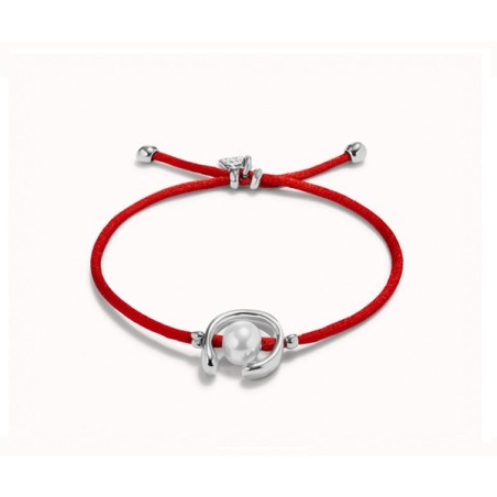 Pulsera hilo rojo Uno de 50 plateado PUL2505ROJ