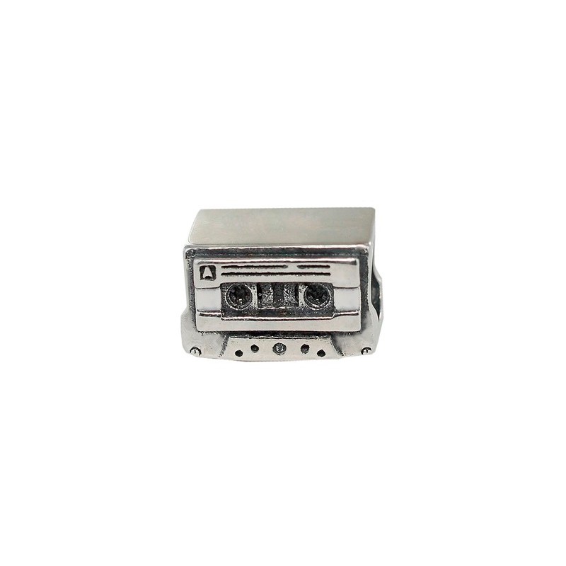 Abalorio de plata Cassette