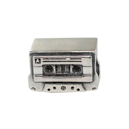 Abalorio de plata Cassette