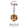 Charm de plata Totem Tigre