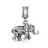 Abalorio plata Elefante