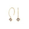 Pendientes dorados 'Aryaman' Itemporality SEA-208-072-UU