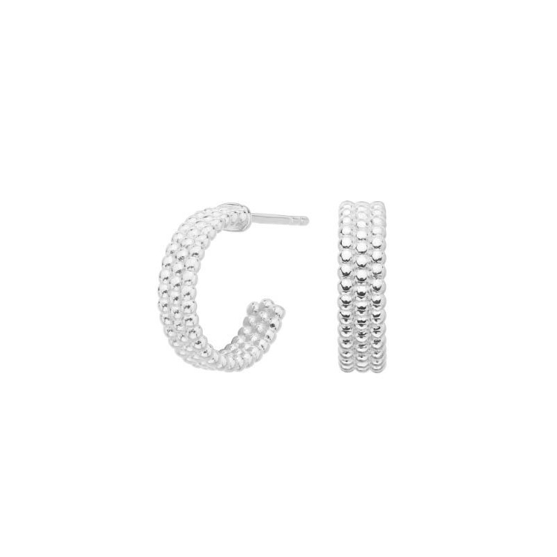 Pendientes Itemporality Aro bola plata SEA-100-013-UU
