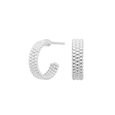 Pendientes Itemporality Aro bola plata SEA-100-013-UU