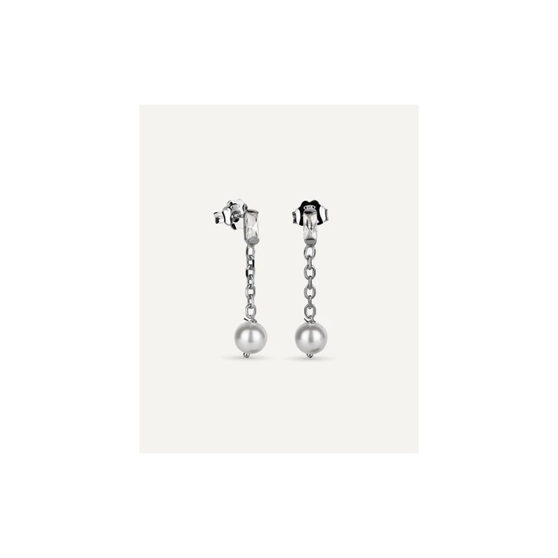 Pendientes de plata largos T-Adoro 52.PE.07
