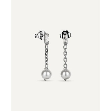 Pendientes de plata largos T-Adoro 52.PE.07