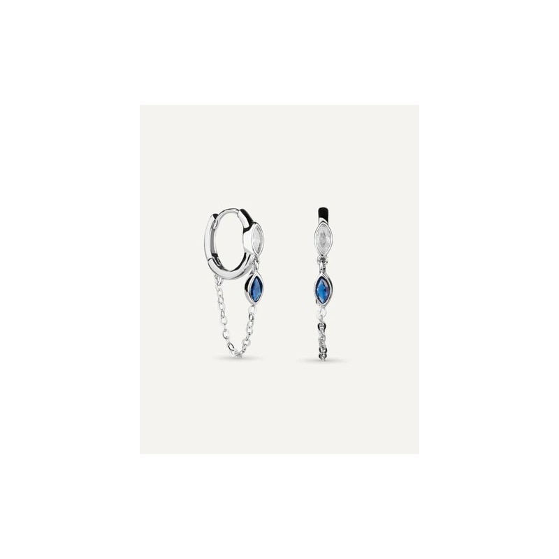Pendientes aros circonitas mujer 43.PE.17A