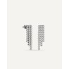 Pendientes Strass plata T-Adoro 54.PE.03