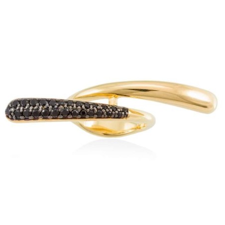 Anillo Marina García TRUCO plata dorada