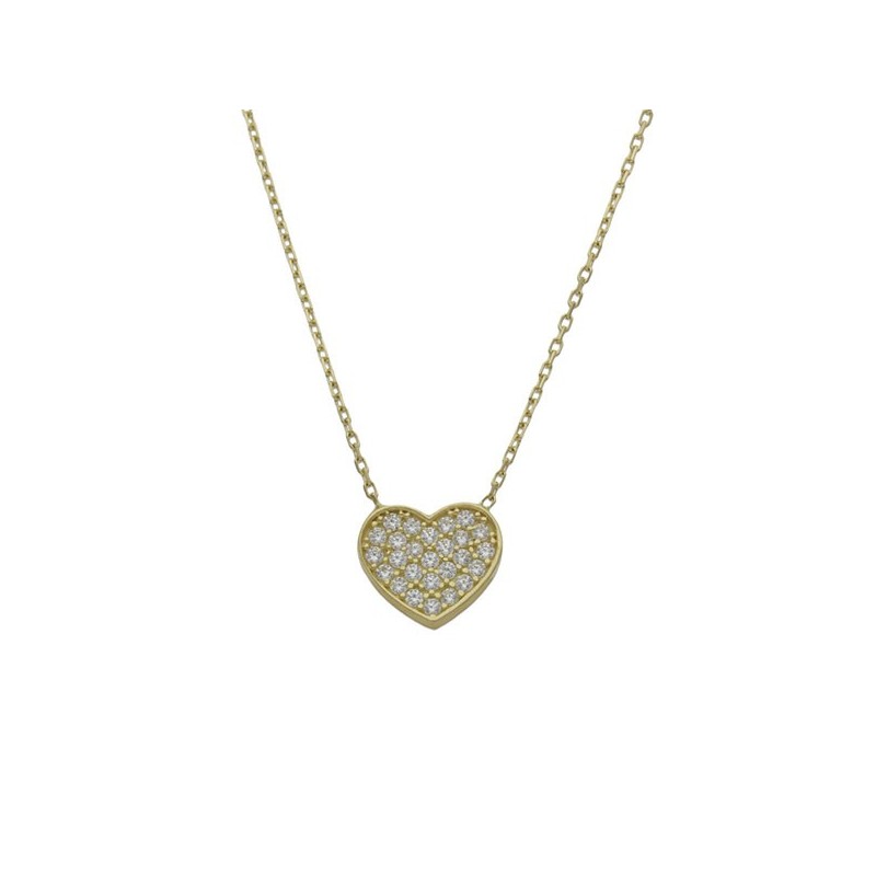 Gargantilla Oro corazón San Valentín