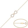 Pulsera de Oro infinito