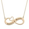 Gargantilla personalizada Oro infinito nombres