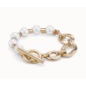 Pulsera Uno de 50 'Pearl and Match' PUL2364BPLORO