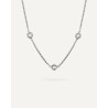 Collar femenino de plata Street Style T-Adoro 42.CO.24