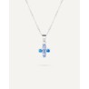 Collar T-Adoro Sweet piedras azules 44.CO.01