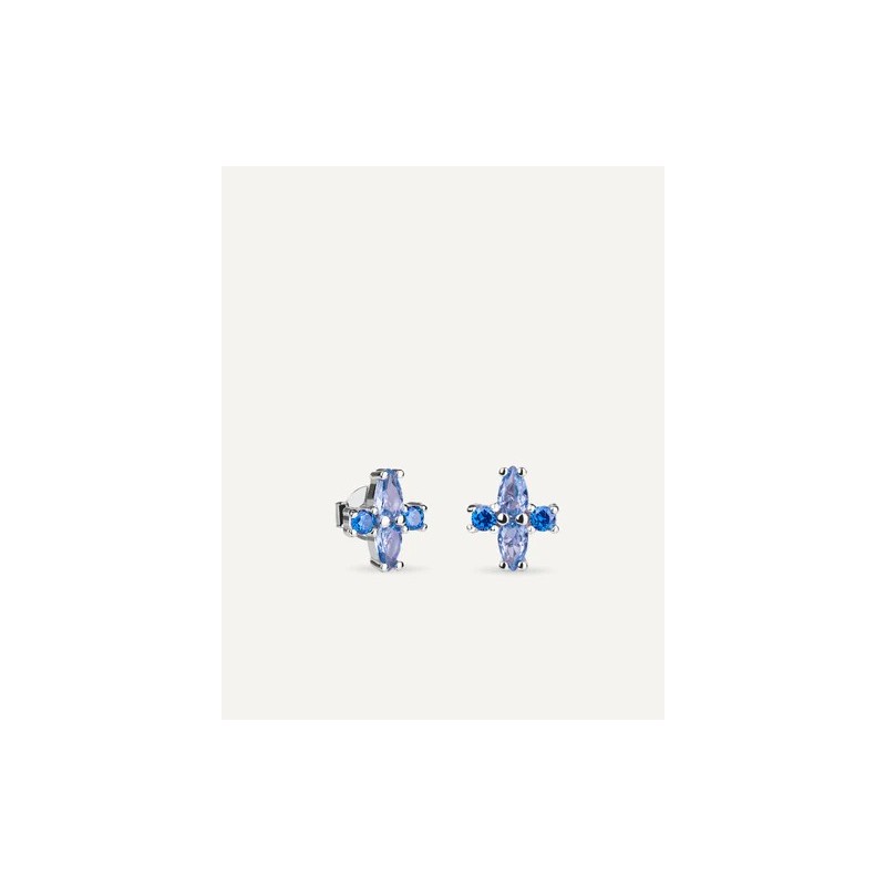 Pendientes T-Adoro Sweet piedras azules 44.PE.01