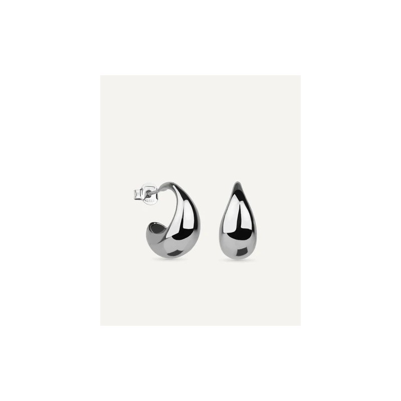 Aros T-Adoro gota plata 42.PE.28