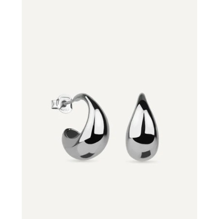 Aros T-Adoro gota plata 42.PE.28