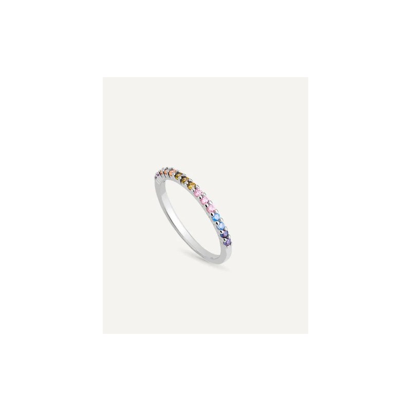 Sortija T-Adoro multicolor plata 43.SO.26