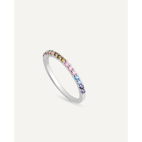 Sortija T-Adoro multicolor plata 43.SO.26