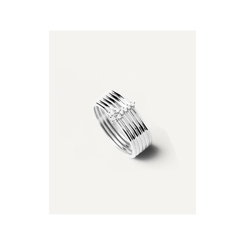Anillo PDPAOLA 'Nova Silver' AN02-614