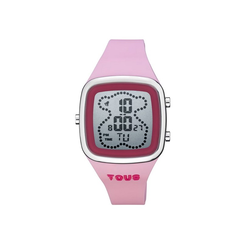 Reloj digital Tous B-Time rosa 3000131400