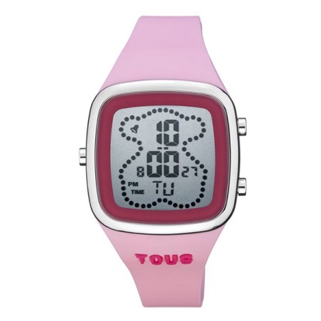 Reloj digital Tous B-Time rosa 3000131400