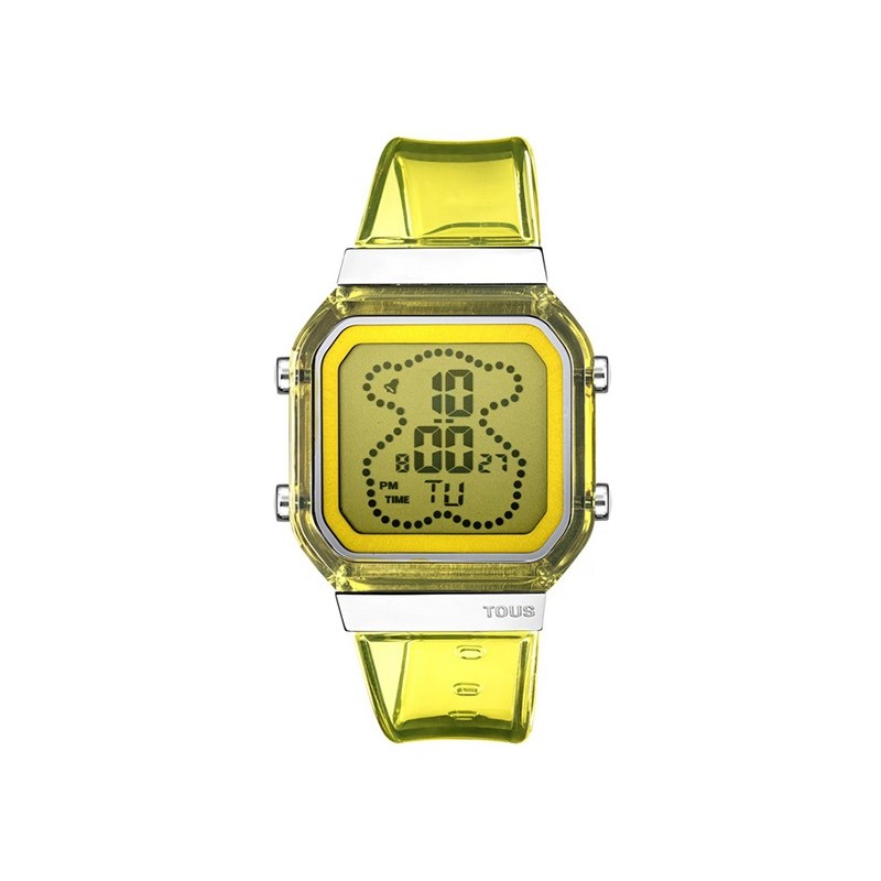 Reloj Tous D-Bear Fresh digital amarillo 3000130900