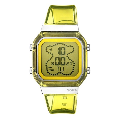 Reloj Tous D-Bear Fresh digital amarillo 3000130900