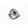 Sortija de plata Fink azabache 'Intemporal' T115044