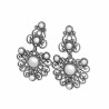 Pendientes de plata Fink H046603