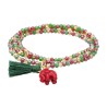 Pulsera Zen Marina García verde roja 90980UE