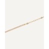 Pulsera mujer T-Adoro plata dorada 54.PU.01.D